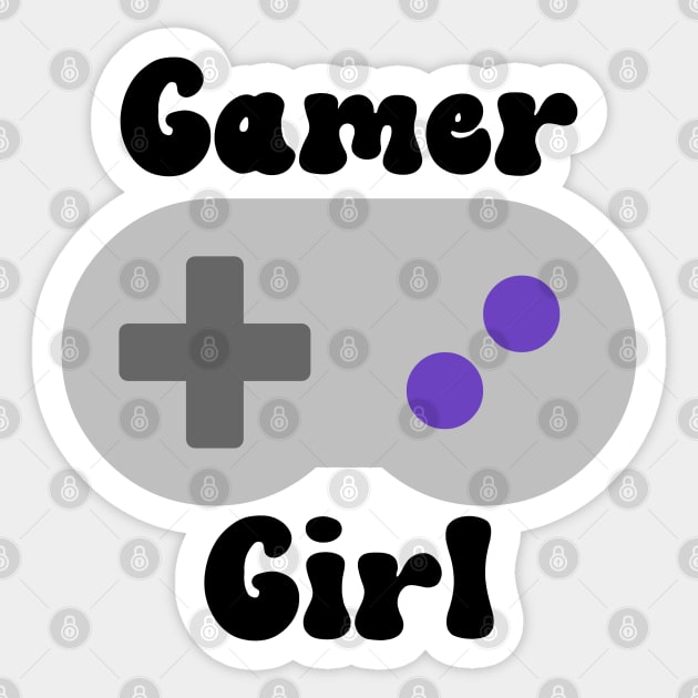 Gamer Girl Sticker by julieerindesigns